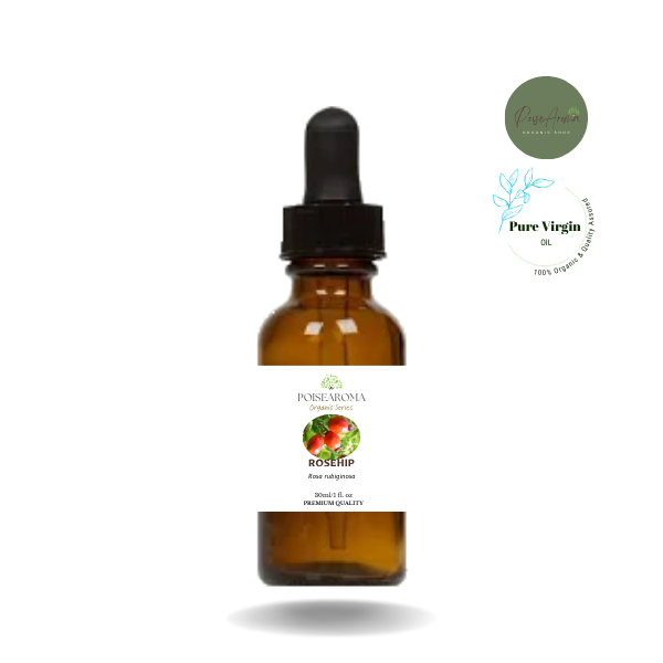 Pure Virgin Organic Rosehip Oil - PoiseAroma