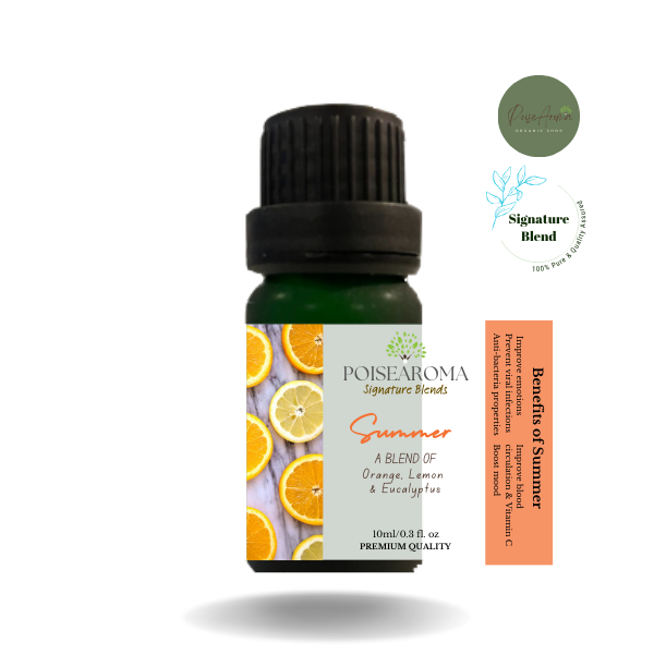 100% Organic & Pure Essential Oil - PoiseAroma Singapore